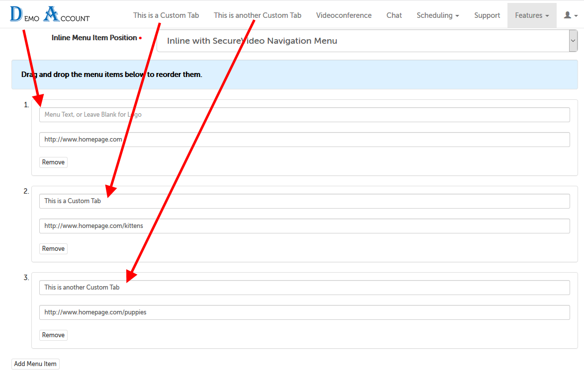 Matching inline tabs to their fields